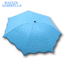 Promoção Personalizado Chinês Bonito Peso Leve Anti UV Chuva e O Sol Super Mini Guarda-chuva de Bolso Fabricante Yiwu